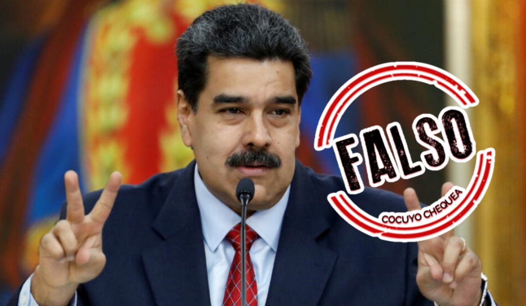 Falso infarto Maduro