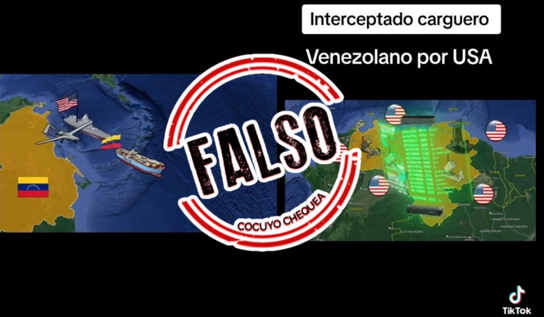 Falso buque interceptado