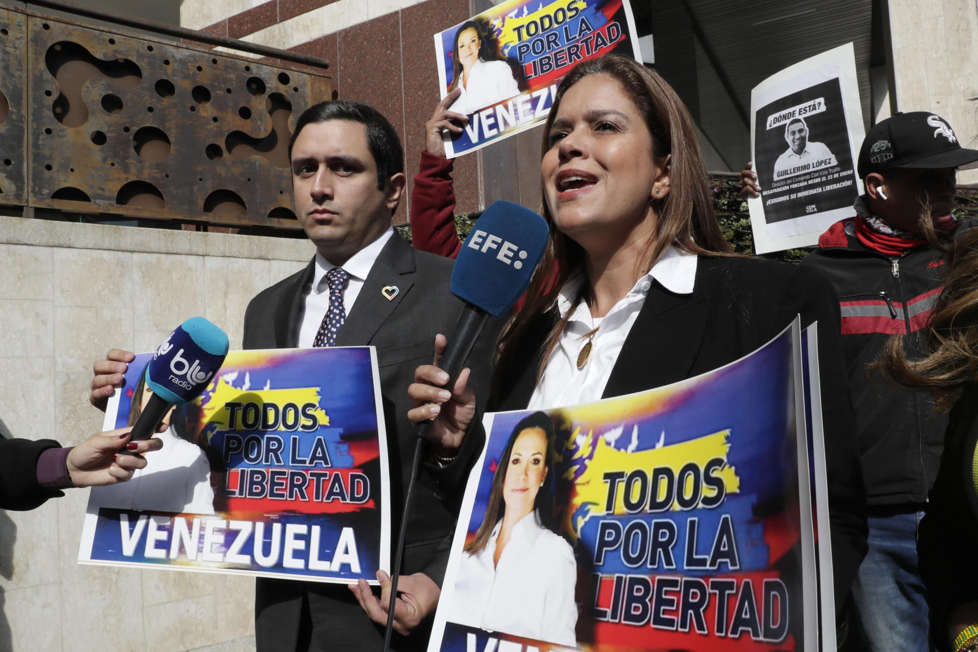 Congresistas colombianos y opositores venezolanos entregan carta a la ONU