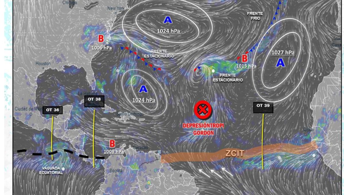 Inameh pronostica lluvias en gran parte de Venezuela este 17 de septiembre