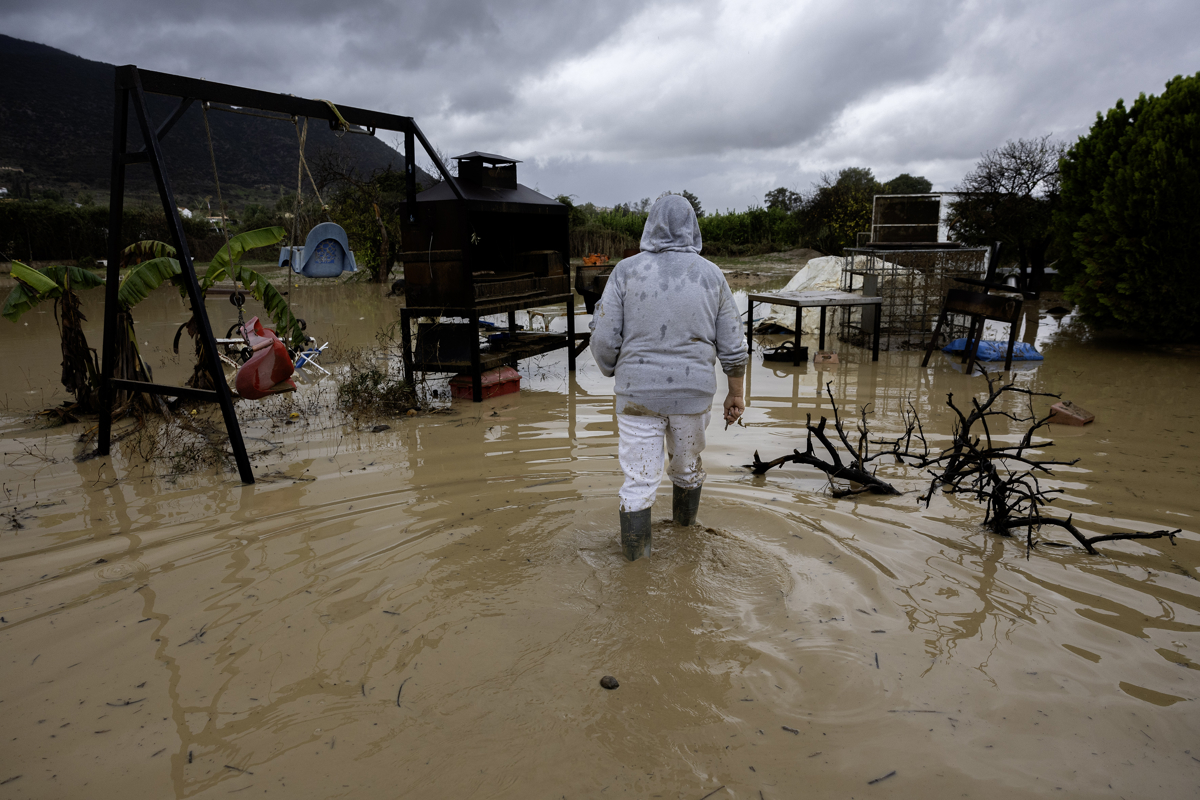 Incidencias por la DANA en la localidad malagueña de Cártama