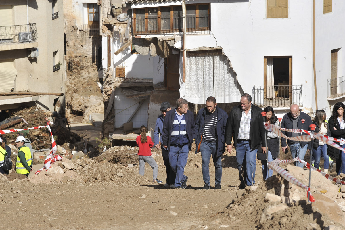 Situación en Letur tras el paso del temporal