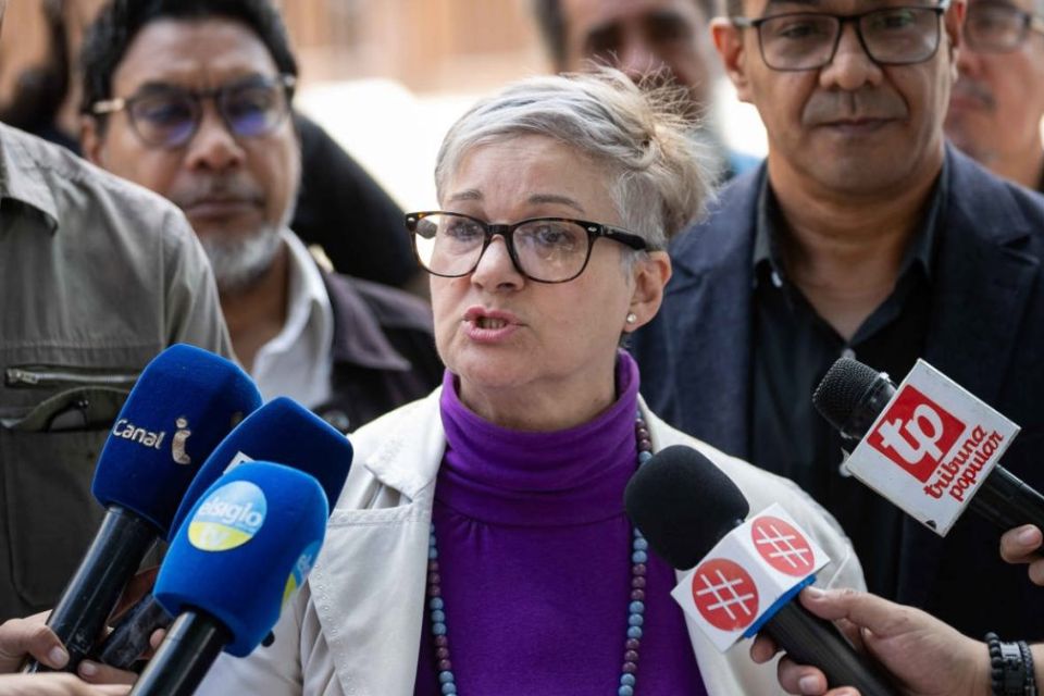 Díaz fue multada por el TSJ
