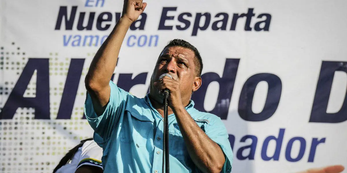 Acción Democrática exige libertad de exgobernador Alfredo Díaz