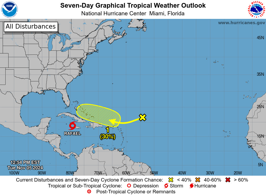 Una baja presión sobre el Caribe dejará lluvias en Venezuela, dice meteorólogo Luis Vargas