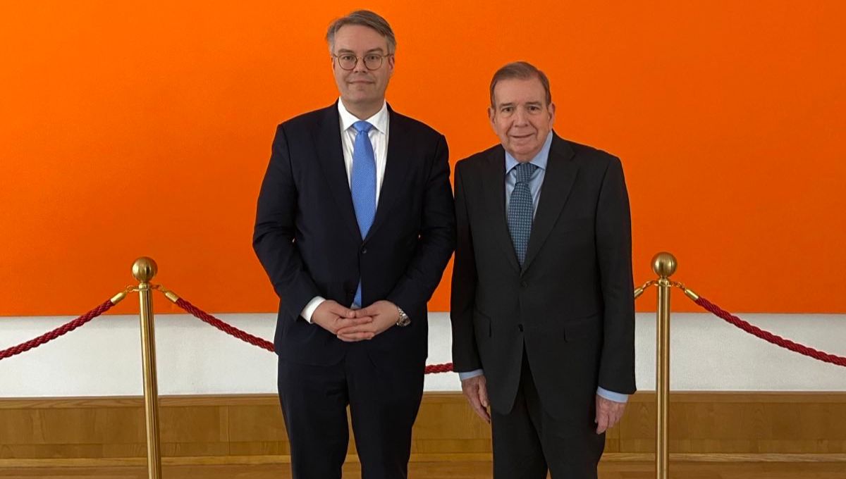 Edmundo González se reúne con ministro de Estado alemán para hablar de elecciones presidenciales