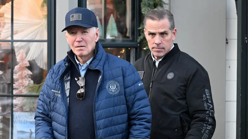 Biden le concede un indulto "total e incondicional" a su hijo Hunter