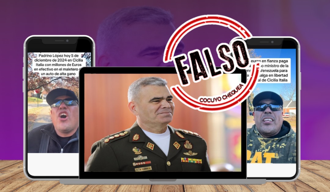 El nombre difundido por el desinformador no corresponde con la identidad del hijo del ministro de la defensa