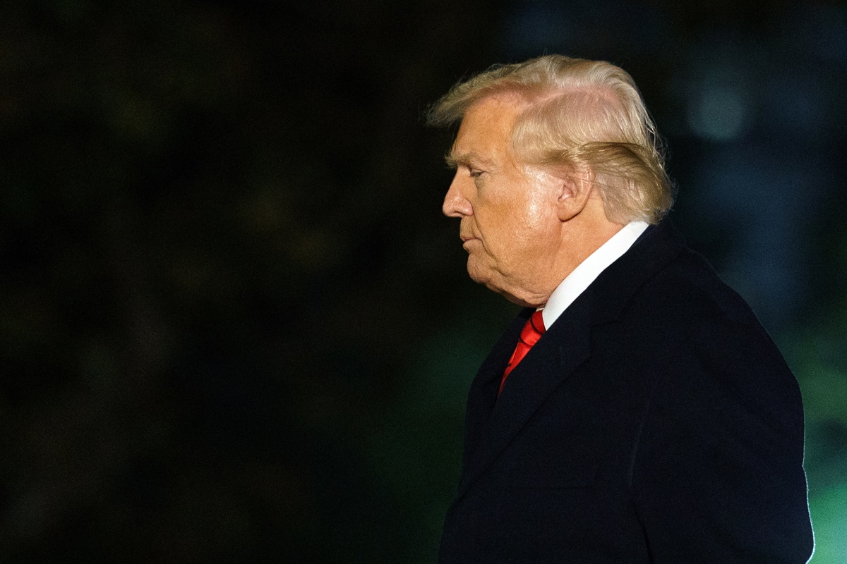 Donald Trump arriba a la Casa Blanca