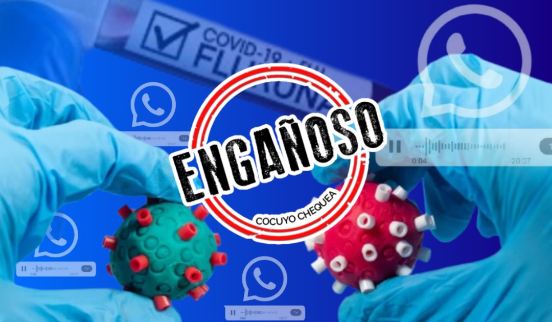 El audio fue compartido en un grupo de médicos, pero alguien lo filtró