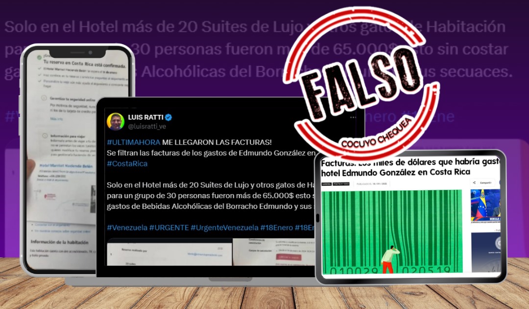 La comitiva fue de siete personas y no de 30