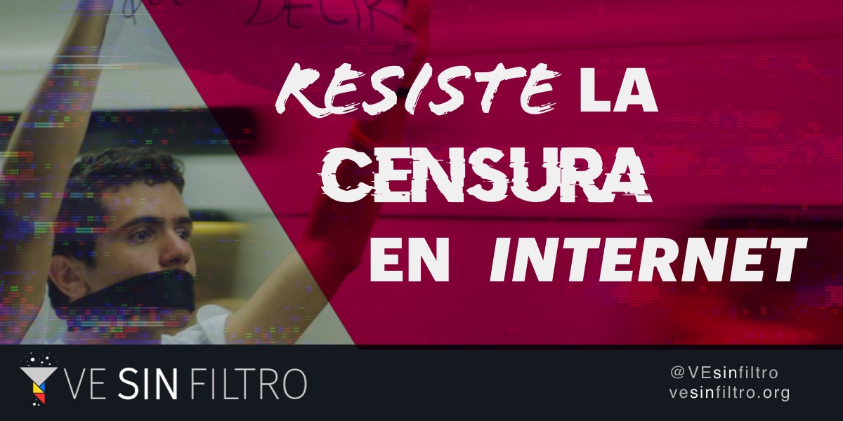 "Hoy 10 de enero amanecemos rodeados de censura en internet"