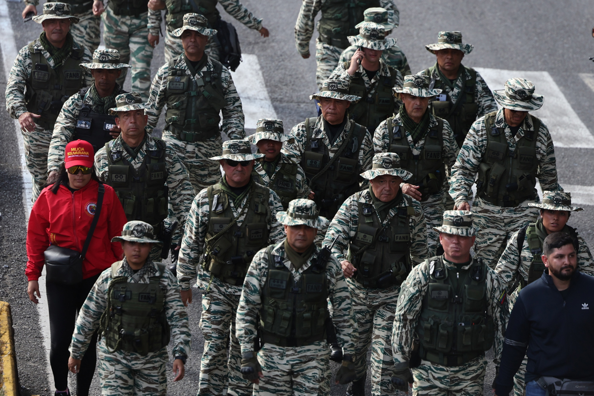 Venezuela realiza simulacros para la "defensa de la patria" ante eventuales "ataques"