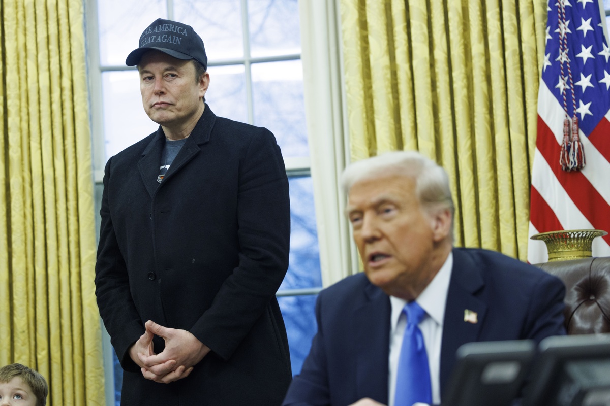El presidente de EE UU, Trump, se reúne con Elon Musk en el Despacho Oval