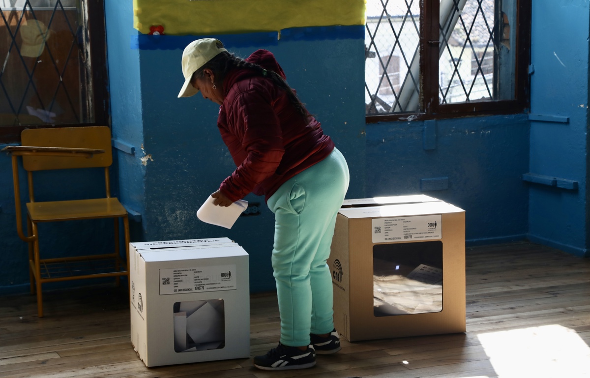 Elecciones presidenciales y legislativas de Ecuador