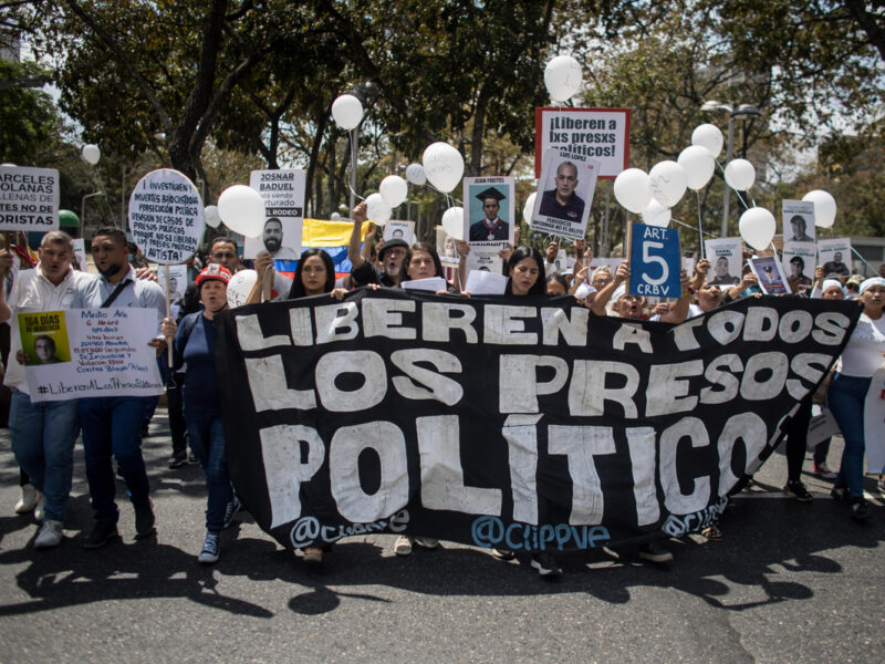 Familias de "presos políticos" en Venezuela exigen investigar "tratos crueles e inhumanos"