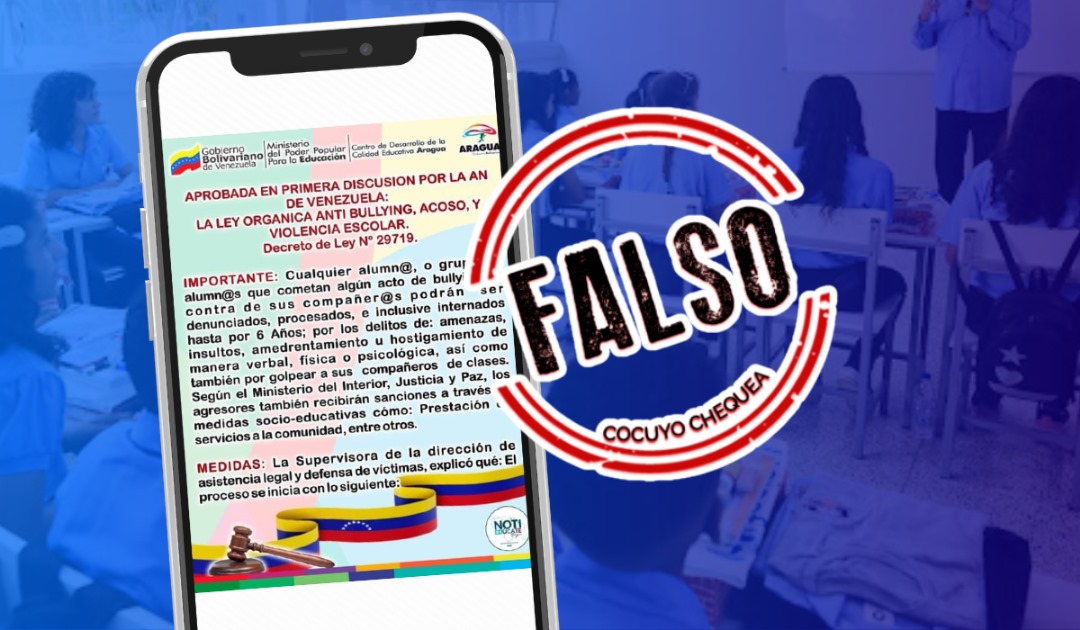 Falsa nueva Ley anti bullying
