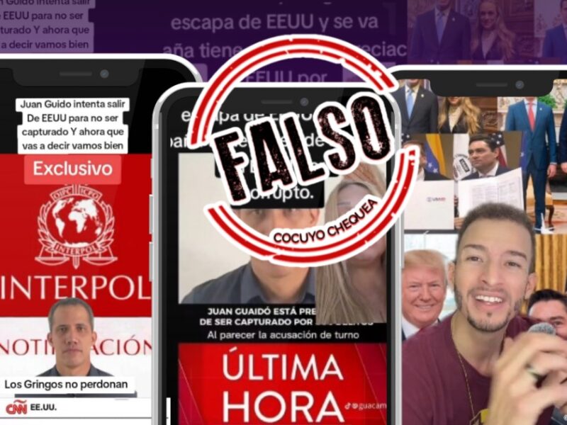Guaidó falsa recompensa FBI
