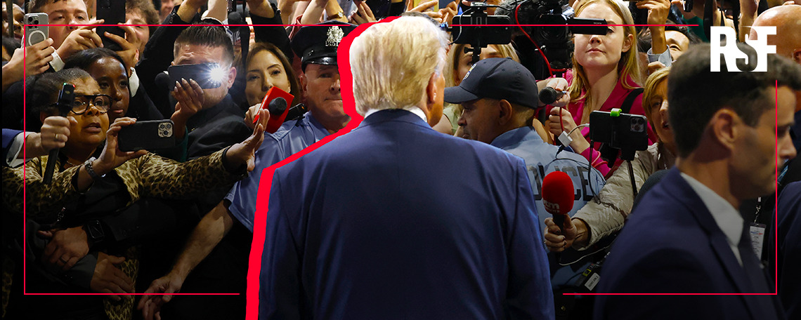 Reporteros Sin Fronteras alerta del grave impacto de recortes de ayudas de Trump en la prensa independiente