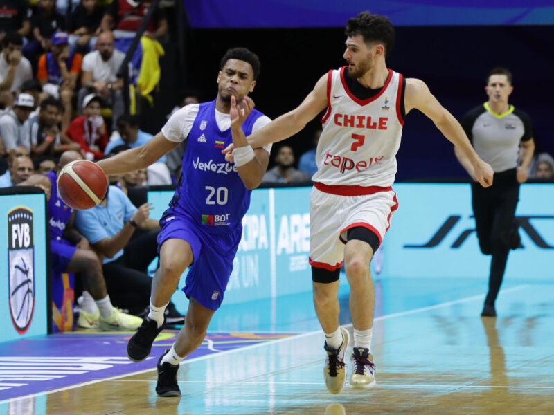 Venezuela derrota a Chile y logra el boleto para la Fiba AmeriCup 2025