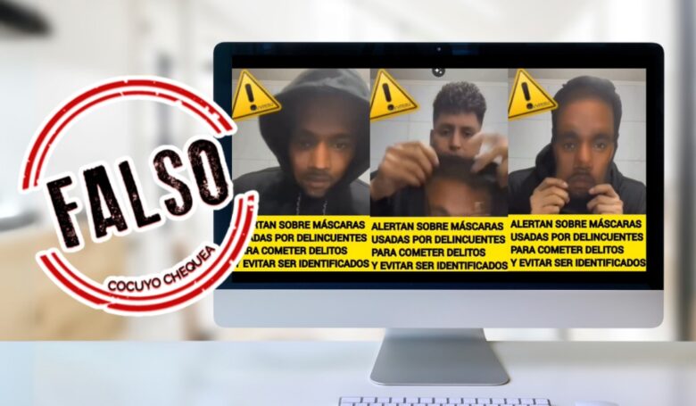 Máscaras tiktok falso