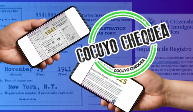 Registro inmigrantes Trump