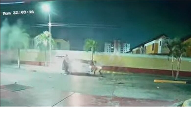 El suceso fue registrado en Naguanagua