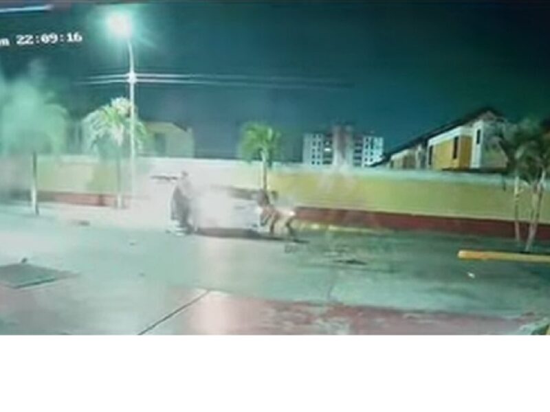 El suceso fue registrado en Naguanagua