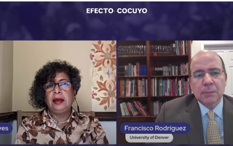 Economista Francisco Rodríguez: Trump se aparta del conflicto político interno venezolano #ConLaLuz