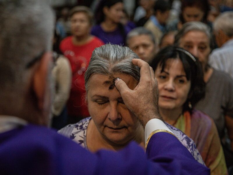 Iglesia en Venezuela pide por la "reconciliación de las almas" en comienzo de Cuaresma