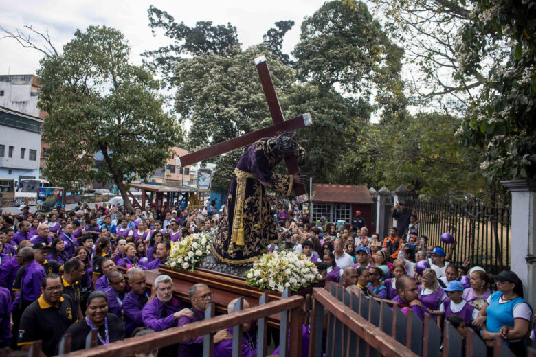 El Nazareno inicia visita por iglesias de Caracas al cumplirse 350 años de su consagración