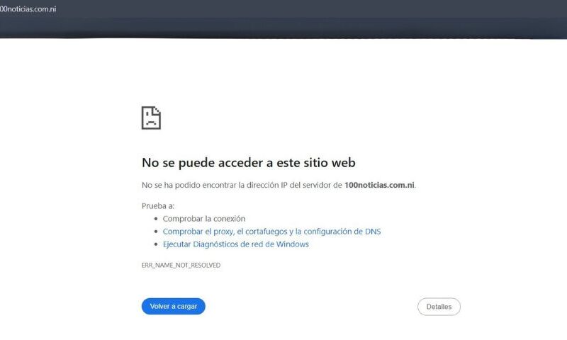 Prensa nicaragüense denuncia el bloqueo de sus sitios web en Nicaragua y señalan a Ortega
