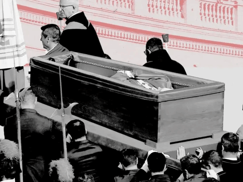 6 gráficos que muestran cómo serán el funeral y el entierro del papa Francisco este sábado