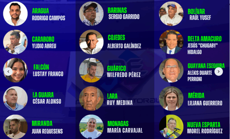 Represión, baja disposición y negociaciones influyen en oferta electoral de UNT y Única para gobernaciones, según analistas