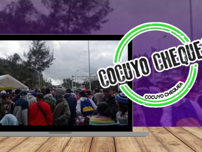 Migración venezuela ecuador desinformación campaña presidencial