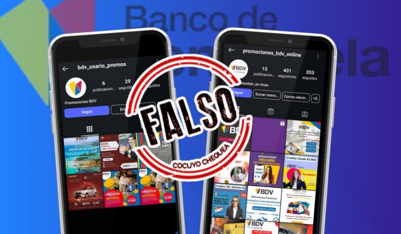 BdV estafas banco instagram