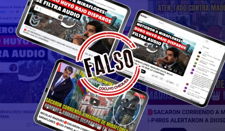 Maduro falso atentado Miraflores