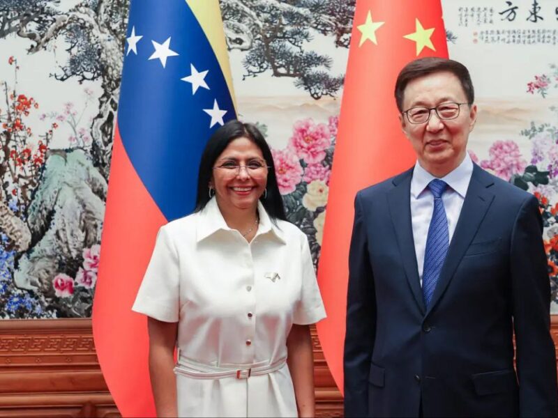 China y Venezuela revisan agenda bilateral en encuentro entre vicepresidentes en Pekín