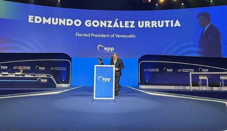 Edmundo González pide el apoyo del Partido Popular Eurpeo para que Venezuela "recupere la democracia"