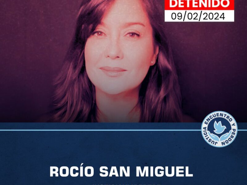 ONG denuncia que Rocío San Miguel siguen sin recibir atención por fractura