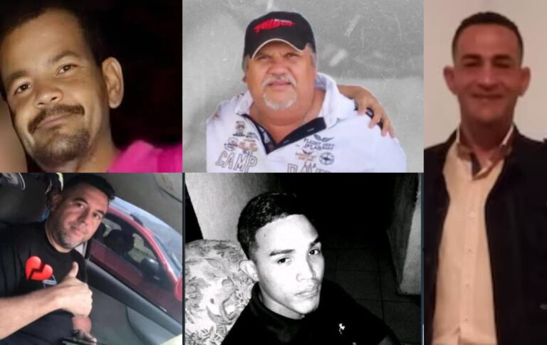 La primera muerte registrada fue la de Jesús Manuel Martínez Medina
