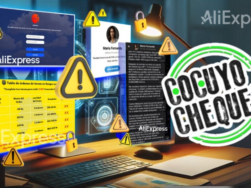 Aliexpress estafa Whatsapp Telegram