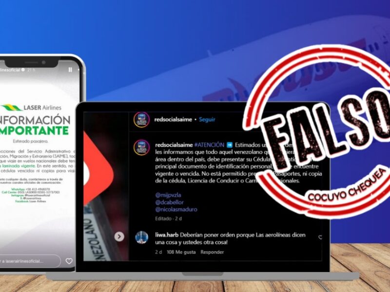 Saime negó la información