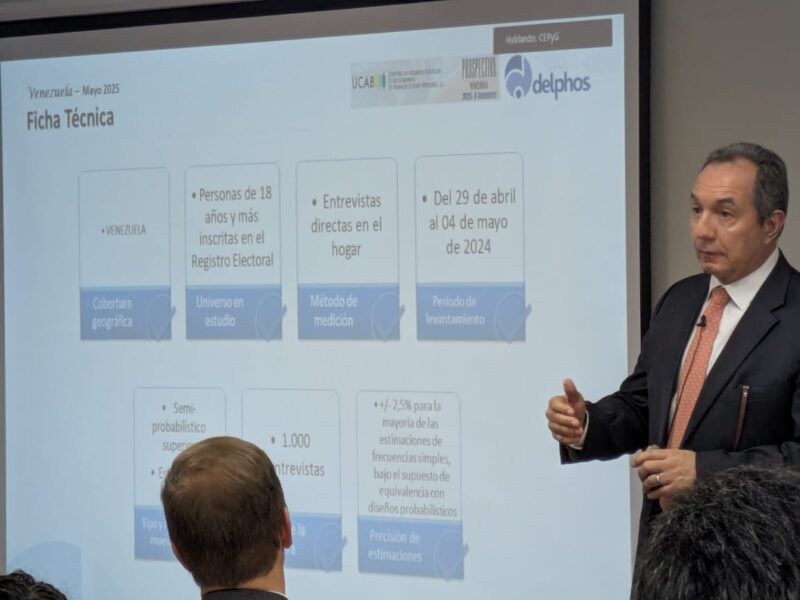 ¿Cuáles son las proyecciones políticas para Venezuela en lo que queda de 2025?  Benigno Alarcón responde 