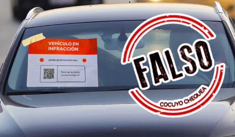 Falsa infracción QR