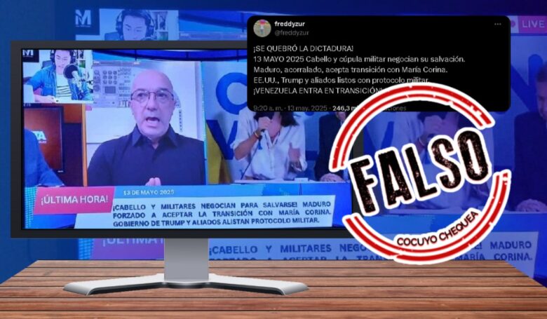 Falso noticiero transición Maduro