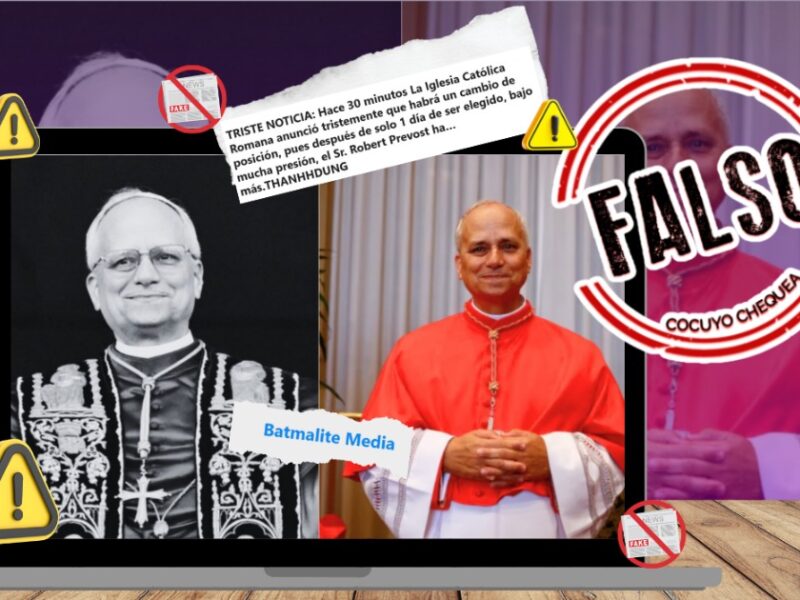 Robert Prevost papa falsa renuncia