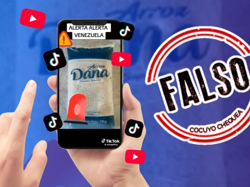 Circula en WhatsApp y en redes como TikTok