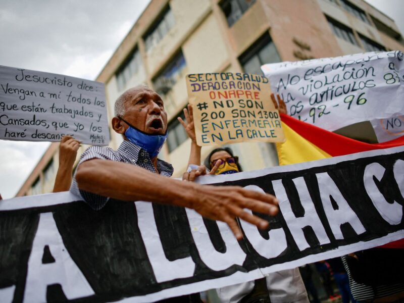 Opositores recuerdan que en el día del trabajador en Venezuela "no hay derechos" para la clase obrera