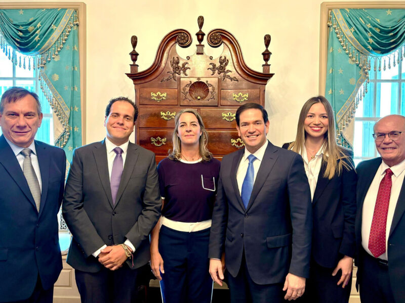 Marco Rubio expresa preocupación por arresto de Guanipa tras reunirse con opositores que estuvieron en embajada Argentina